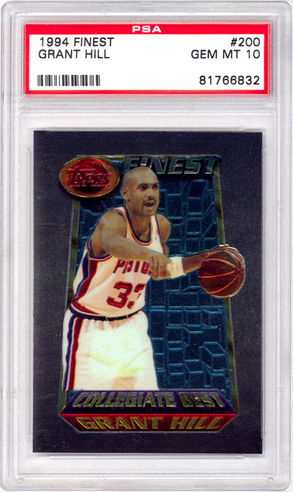 1994-95 Finest Grant Hill #200 PSA 10
