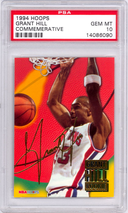 1994-95 Hoops Grant Hill Commemerative #NNO PSA 10
