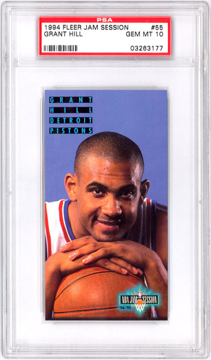 1994-95 Jam Session Grant Hill RC #55 PSA 10
