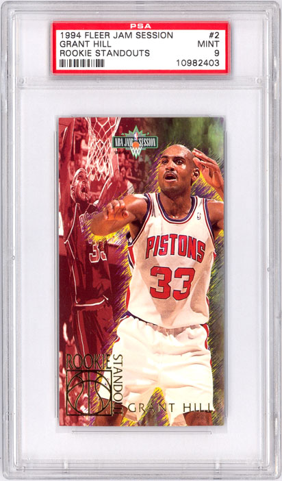 1994-95 Jam Session Grant Hill Rookie Standouts #2 PSA 9
