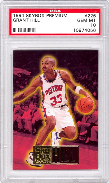 1994-95 Skybox Grant Hill RC #226 PSA 10
