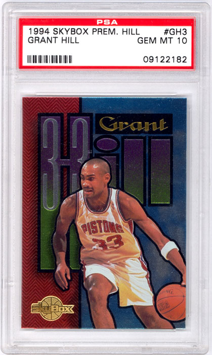 1994-95 Skybox Grant Hill Grant Hill #GH3 PSA 10
