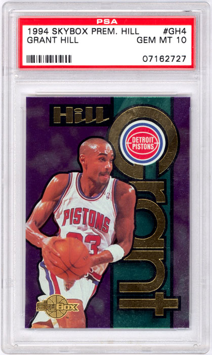 1994-95 Skybox Grant Hill Grant Hill #GH4 PSA 10
