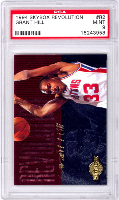 1994-95 Skybox Grant Hill Revolution #R2 PSA 9
