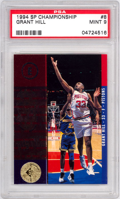 1994-95 SP Championship Grant Hill #8 PSA 9
