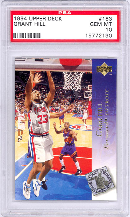 1994-95 Upper Deck Grant Hill #183 PSA 10
