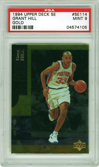 1994-95 Upper Deck Grant Hill Special Edition Gold #SE114 PSA 9
