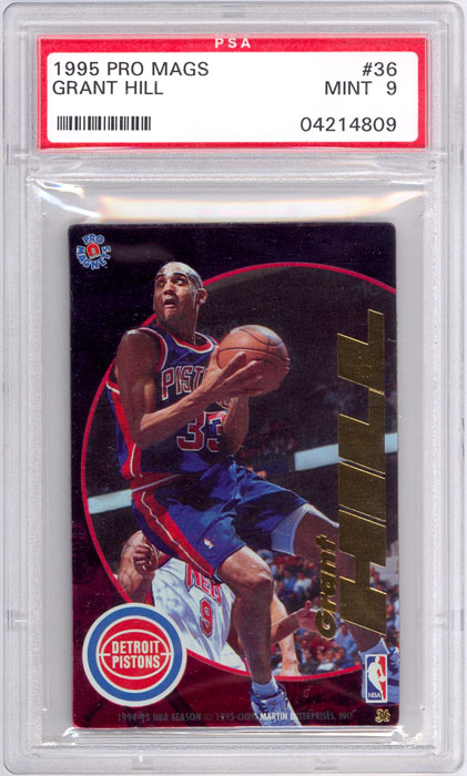1995-96 Pro Mags Grant Hill #36 PSA 9
