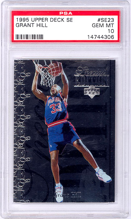 1995-96 Upper Deck Grant Hill Special Edition #SE23 PSA 10 
