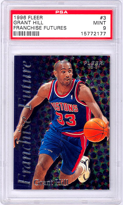 1996-97 Fleer Grant Hill Franchise Futures #3 PSA 9
