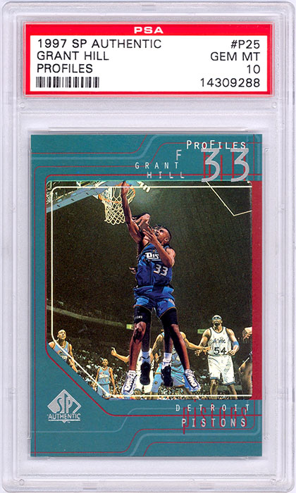 1997-98 SP Authentic Grant Hill Profiles #P25 PSA 10

