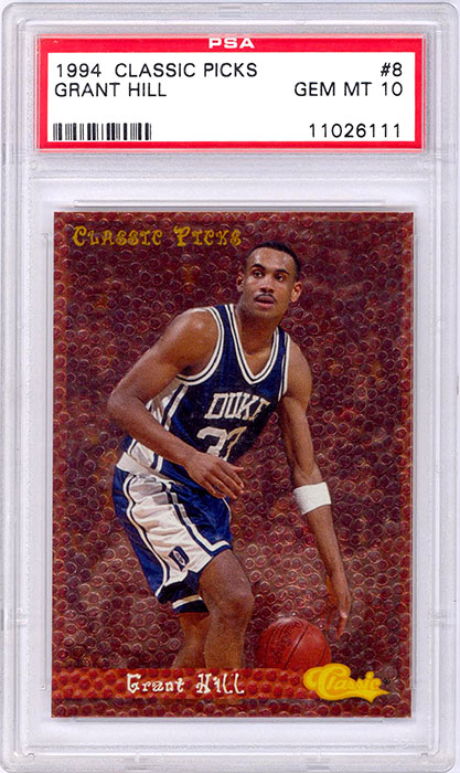 1994 Classic Grant Hill Classic Picks #8 PSA 10
